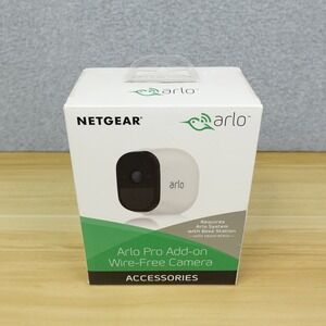 Arlo Pro New Add-on Camera VMC4030 Rechargeable Night Vision In/Outdoor HD Video